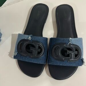 Guess Jean sandals 💖